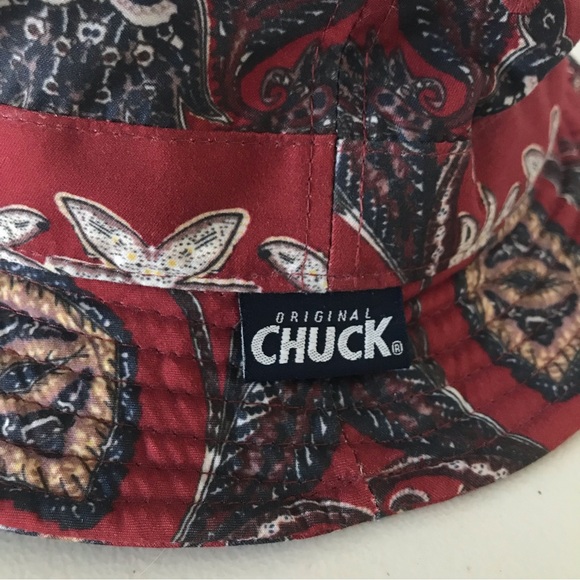 Original Chuck // NWOT Unisex Floral Paisley Bucket Hat - Picture 2 of 2